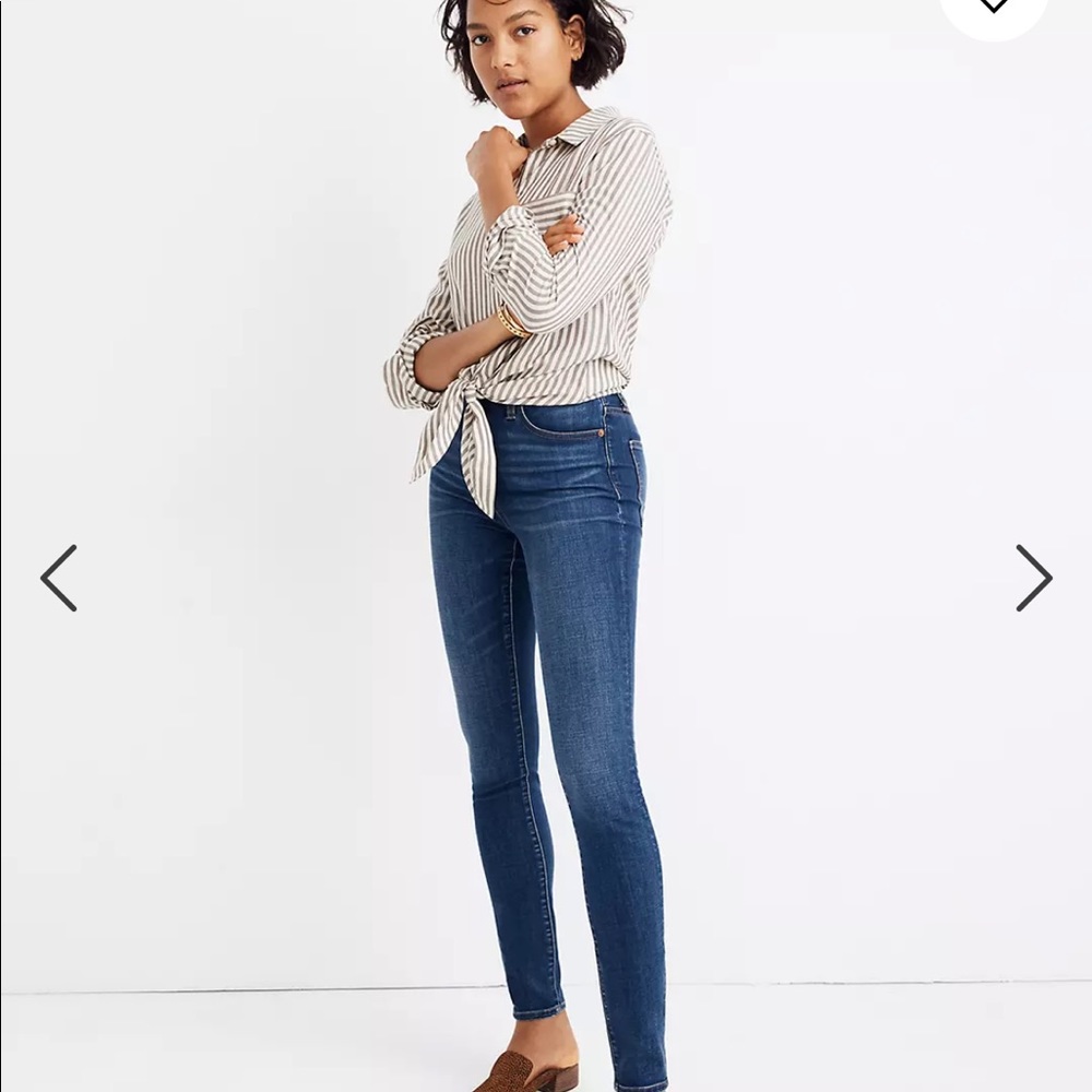 Madewell Curvy High-Rise Skinny Jean, Size 26